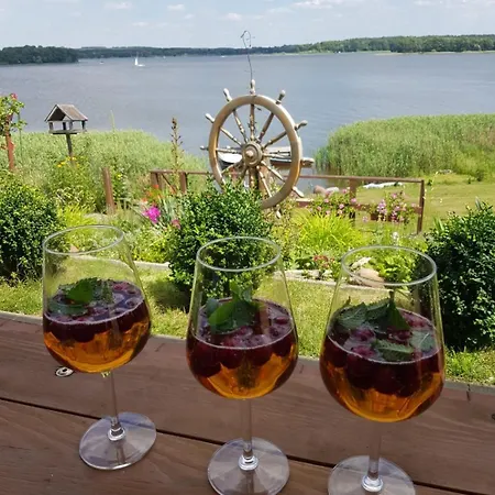 Perła Jezioraka - Całoroczny 100m Z Linią Brzegową, Banią Z Jacuzzi I Pomostem *