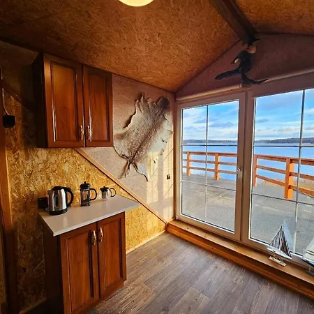 Perła Jezioraka - Całoroczny 100m Z Linią Brzegową, Banią Z Jacuzzi I Pomostem