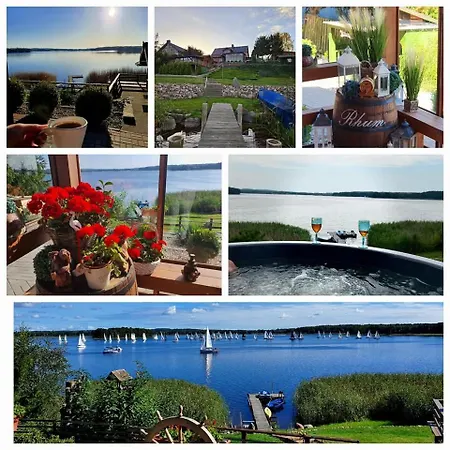 Perla Jezioraka - Caloroczny 100m Z Linia Brzegowa, Bania Z Jacuzzi I Pomostem Siemiany