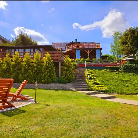 Apartament Perła Jezioraka - Całoroczny 100m Z Linią Brzegową, Banią Z Jacuzzi I Pomostem