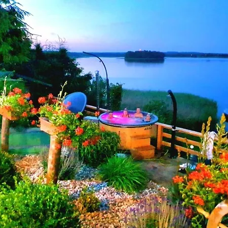 Perła Jezioraka - Całoroczny 100m Z Linią Brzegową, Banią Z Jacuzzi I Pomostem *