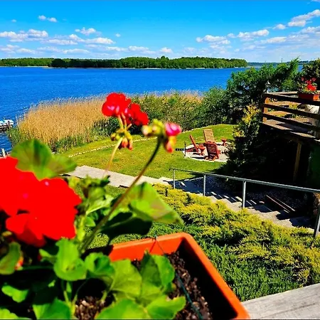 Perła Jezioraka - Całoroczny 100m Z Linią Brzegową, Banią Z Jacuzzi I Pomostem * Siemiany