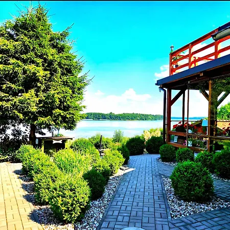 Perła Jezioraka - Całoroczny 100m Z Linią Brzegową, Banią Z Jacuzzi I Pomostem Siemiany