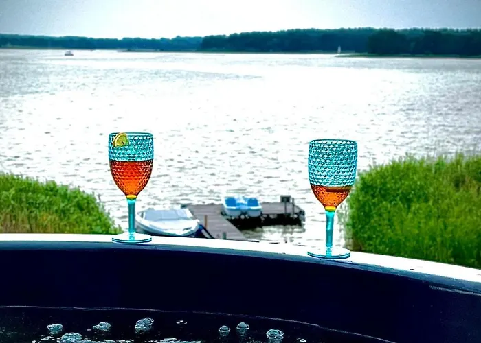 Perla Jezioraka - Caloroczny 100m Z Linia Brzegowa, Bania Z Jacuzzi I Pomostem Siemiany