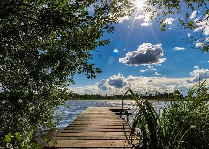 Perla Jezioraka - Caloroczny 100m Z Linia Brzegowa, Bania Z Jacuzzi I Pomostem