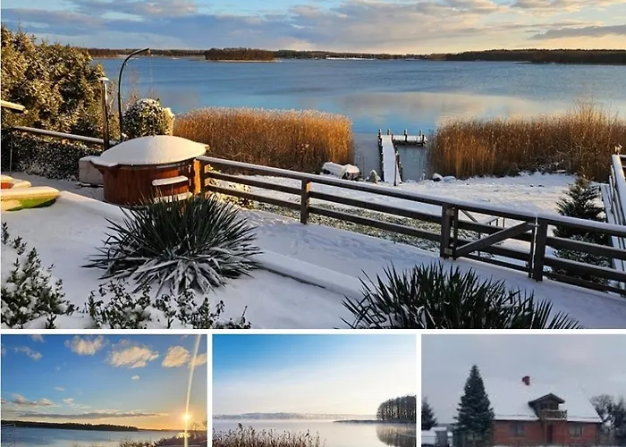 Perla Jezioraka - Caloroczny 100m Z Linia Brzegowa, Bania Z Jacuzzi I Pomostem *