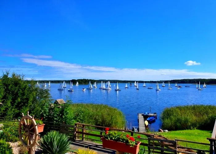 Perla Jezioraka - Caloroczny 100m Z Linia Brzegowa, Bania Z Jacuzzi I Pomostem Apartment